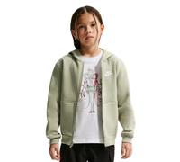 Mädchen Sweatshirt Nike Club Fleece Full-Zip - spruce fog/white - Grün (XL)