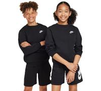 Mädchen Sweatshirt Nike Kids Sportswear Club Fleece - black/white - Schwarz (M)