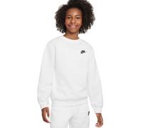 Mädchen Sweatshirt Nike Kids Sportswear Club Fleece Hoodie - Weiß S