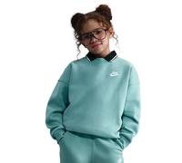 Mädchen Sweatshirt Nike Kids Sportswear Club Fleece Oversized - cannon/cannon/white - Grün (XS)