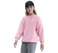 Mädchen Sweatshirt Nike Kids Sportswear Club Fleece Oversized - medium soft pink/white - Rosa (XS)