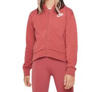 Mädchen Sweatshirt Nike Sportswear Club Fleece Full Zip - Braun (S)
