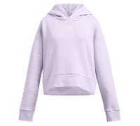 Mädchen Sweatshirt Under Armour Girls UA Rival Fleece Crop - Lila (M)