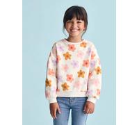 Vertbaudet Mädchen Sweatshirt vanille Blumen 92/98