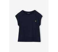 Vertbaudet Mädchen T-Shirt Basic Marine 116