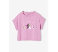 Mädchen T-Shirt mit Wendepailletten, verschiedene Designs lila Gr. 116 von vertbaudet