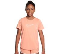 Mädchen T-Shirt Nike Girls Dri-FIT Short-Sleeve Top - Orange (XS)