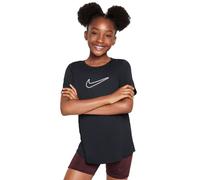 Nike Dri-Fit One STD T-Shirt Mädchen-Schwarz in schwarz, Größe: S