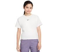 Mädchen T-Shirt Nike Kids Sportswear Essential - white - Weiß (XS)