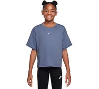 Mädchen T-Shirt Nike Kids Sportswear Essential - world indigo - Blau (XS)