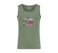 CMP Kinder Print Tanktop (Größe 116, gruen)