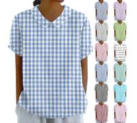 mädchen Tshirt Teenager mädchen Hemd Damen Sommer Oberteil Damen Sommer Sommer blusen Damen leicht Tshirt Damen elegant Sommer Oberteile Damen leicht leinenbluse Damen leinenhemd Damen leinenbluse