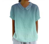 mädchen Tshirt Teenager mädchen Hemd Damen Sommer Oberteil Damen Sommer Sommer blusen Damen leicht Tshirt Damen elegant Sommer Oberteile Damen leicht leinenbluse Damen leinenhemd Damen leinenbluse