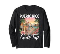 Mädchenausflug nach Puerto Rico: Altstadt von San Juan Langarmshirt