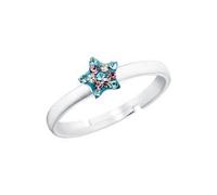Prinzessin Lillifee Ring 925 Sterling Silber Mädchen Kinder Ringe, mit Preciosa, Multicolor, Stern, Kommt in Schmuck Geschenk Box, 2034004