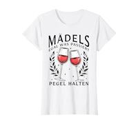 Mädels Egal Was Passiert Pegel Halten JGA Mädelsabend T-Shirt