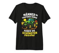 Männer Die Traktoren Fahren Haben Die Schönsten Premium T-Shirt