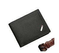 Männer Einsätze Faltbare Brieftaschen Bild Münze Schlank Geldbörsen Business Geld Kredit ID Karten Halter Vintage(Beige)