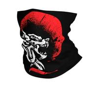 Männer Frauen Wikinger Vintage Wolf Bandana Snoods - Nordische Mythologie Fenrir Kopf Tier 3D Druck Halswärmer - Sommer Tragbares Nahtloses Multifunktionales Kopfbedeckung Stirnband