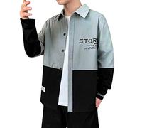 Männer Langarm Herbst Winter Casual Bedruckte Hemden Mode Top Bluse Shirts Hemd Karo Herren