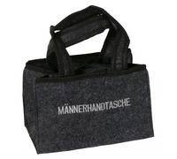 Männerhandtasche Filz (Bierträger)
