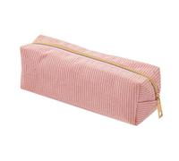 Mäppchen Ästhetik Organizer für Utensilien Bleistiftetui Rucksack, Rosa | Großes Federmäppchen für Mädchen Karten Selbstklebend, Radiergummi, Lineal, Marker für College, Reisen, Arbeit, Büro I