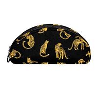 Mäppchen Gepard-Muster Weicher Reißverschluss-Bleistift-Organizer, Make-Up-Taschen
