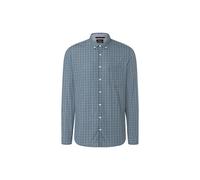 MAERZ Businesshemd Herren Regular Fit Baumwolle blau, 43-44