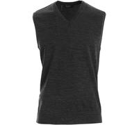 MAERZ Classic Fit Pullunder anthrazit, Einfarbig