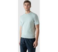 MAERZ Cotton Regular Fit Halbarmpullover grün, Einfarbig