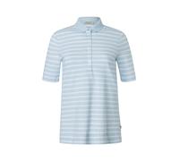 Maerz Damen Poloshirt Polohemd, Cold Blue/White, 46