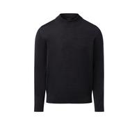 MAERZ Feinstrick-Pullover aus Merinowolle Herren anthrazit, 50