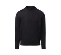 MAERZ Feinstrick-Pullover aus Merinowolle Herren anthrazit, 56