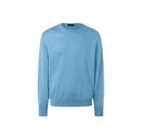 MAERZ Feinstrick-Pullover aus Merinowolle Herren blau, 52