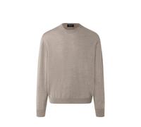 MAERZ Feinstrick-Pullover aus Merinowolle Herren rosenholz, 48