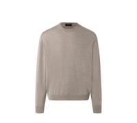 MAERZ Feinstrick-Pullover aus Merinowolle Herren rosenholz, 58
