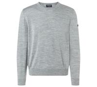 Strickpullover MAERZ MUENCHEN "Maerz Muenchen 490500 Strickpullover Herren Bekleidung", Herren, Gr. 50, grau, 100% Wolle, Rundhals, Pullover Strickpullover (55054557-50) grau