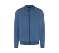 MAERZ Muenchen - Strickjacke Zip 1/1 Arm blue grape