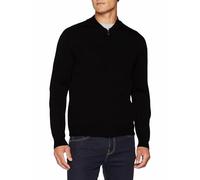 MAERZ Muenchen Cardigan Herren Regular Fit Merinowolle schwarz, 58 (3XL)