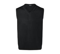 Pullunder MAERZ MUENCHEN "Maerz Muenchen 460000 Strickpullunder Herren Bekleidung", Herren, Gr. 58, schwarz, 100% Wolle, V-Ausschnitt, Pullover Pullunder (92343904-58) schwarz