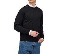 MAERZ Classic Fit Pullover schwarz, Einfarbig