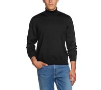 März Herren Rollkragenpullover 490600 Merinowolle Schwarz Gr. 52