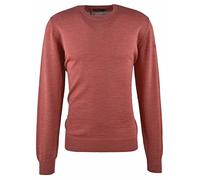 Maerz Herren Regular Fit Pullover 490500, Einfarbig, Gr. X-Large (Herstellergröße: 54), Rot (Sunset 452)