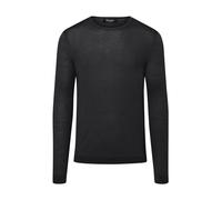 MAERZ Muenchen Strickpullover mit gerippten Abschlüssen in Black, Größe 58