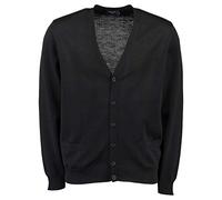 MAERZ Herren Strickjacke Wolle (Merinowolle) 580100-595 schwarz uni 52