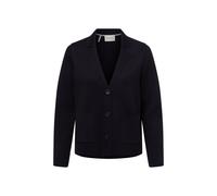 MAERZ Kurzarm-Strickjacke aus Schurwolle Damen marine, 46