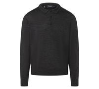 MAERZ Merino Superwash Regular Fit Pullover anthrazit, Einfarbig