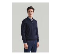 MAERZ Merino Superwash Regular Fit Pullover dunkelblau, Einfarbig