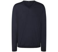 MAERZ Herren Pullover modern fit V-Ausschnitt 403800-399 Navy 56