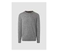 MAERZ Modern Fit Pullover grau, Einfarbig